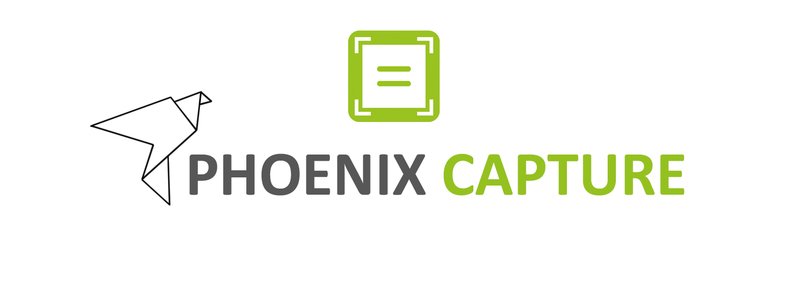 Logo Phoenix Capture neu grün grau